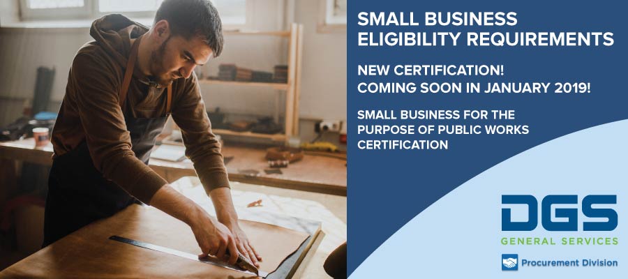 You are currently viewing Senate Bill (SB) 605 Small Business for the purpose of Public Works Certification