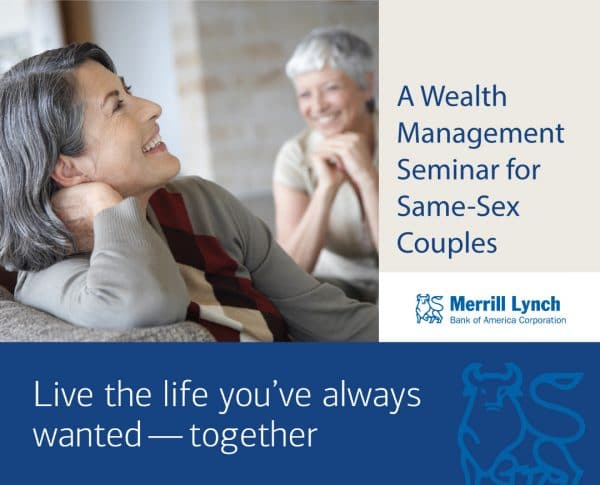 Read more about the article Wealth Management for Same-Sex Couples: A Complimentary Seminar