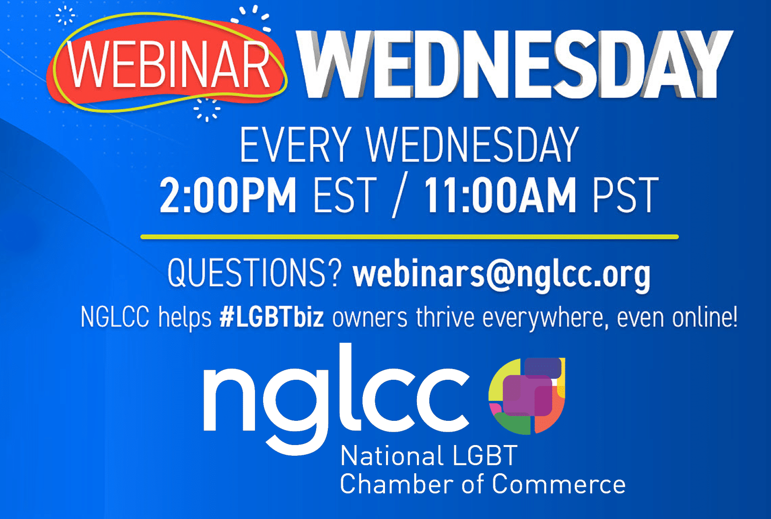 You are currently viewing NGLCC Webinar Wednesdays