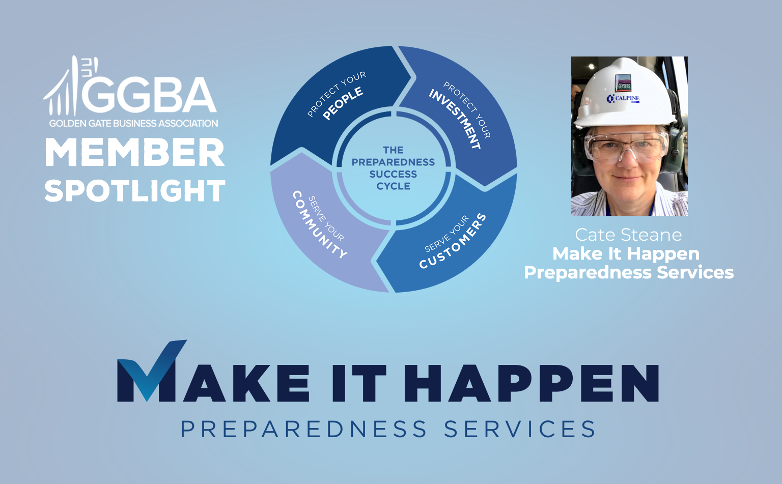 You are currently viewing Cate Steane of Make It Happen Preparedness Services